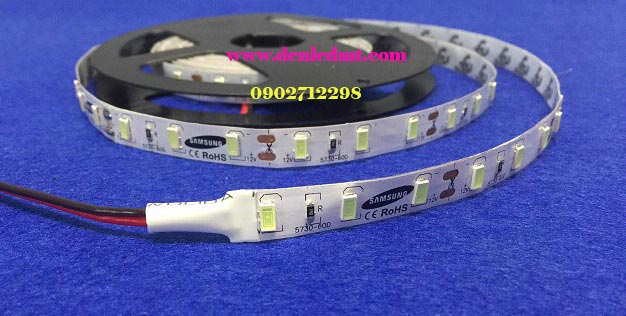 Led dây 5630 kg keo Samsung_siêu sáng_Trắng
