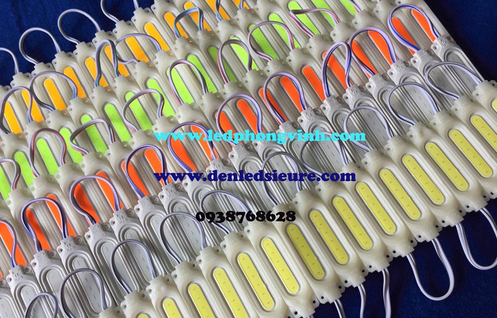 LED MODULE 1 BÓNG TRẮNG/VÀNG/ĐỎ/XANH LÁ/XANH DƯƠNG