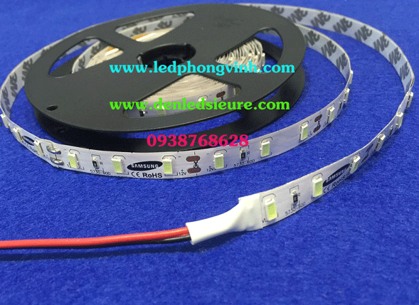 LED DÂY 5630 KHÔNG KEO SAMSUNG TRẮNG/VÀNG ẤM
