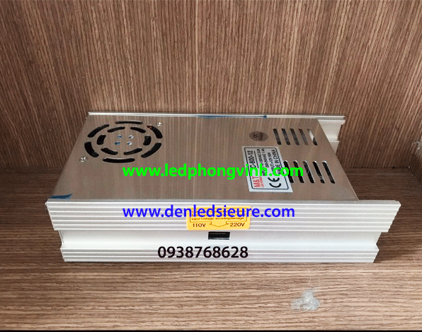 NGUỒN TỔ ONG 12V50A CÓ QUẠT