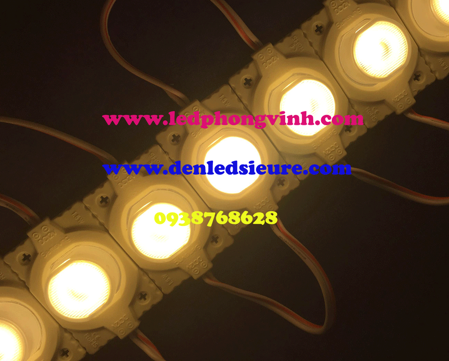 LED MODULE 1 BÓNG LÚP VÀNG ẤM
