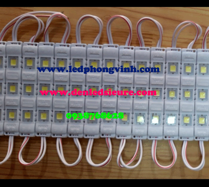 LED MODULE 3 BÓNG LÚP 5054 SAMSUNG TRẮNG