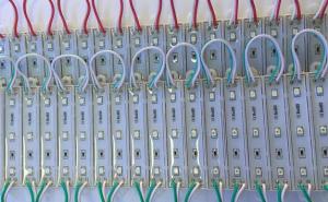 LED MODULE 3 BÓNG 3528 NHỰA TRẮNG/VÀNG/ĐỎ/X.LÁ/X.DƯƠNG