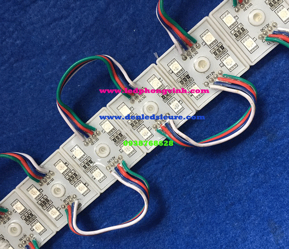 LED MODULE 4 BÓNG 5050 RGB