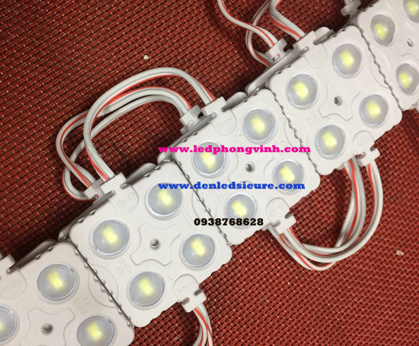 LED MODULE 4 BÓNG SAMSUNG LÚP TRẮNG/VÀNG