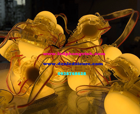 LED BÁT 3CM LIỀN CHỤP ĐỤC TRẮNG/VÀNG ẤM