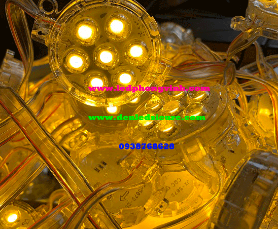 LED BÁT 5CM VÀNG CHÙA TRONG (KHÔNG CHỤP)